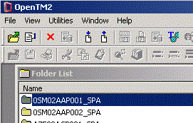 Folders in OpenTM2